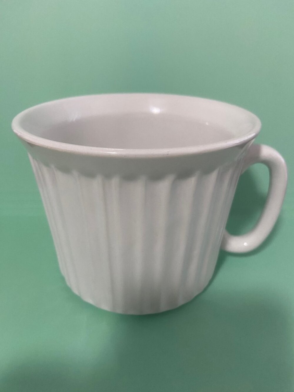 Stoneware Soup / Meal Mug ~ White ~ 20 ounce